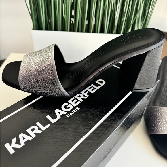 New KARL LAGERFELD Sandal Women's - Size 9 - Picture 3 of 7